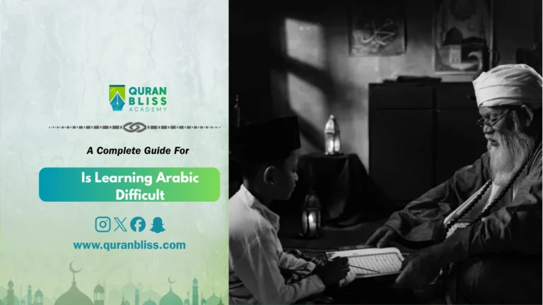 is learning arabic difficult