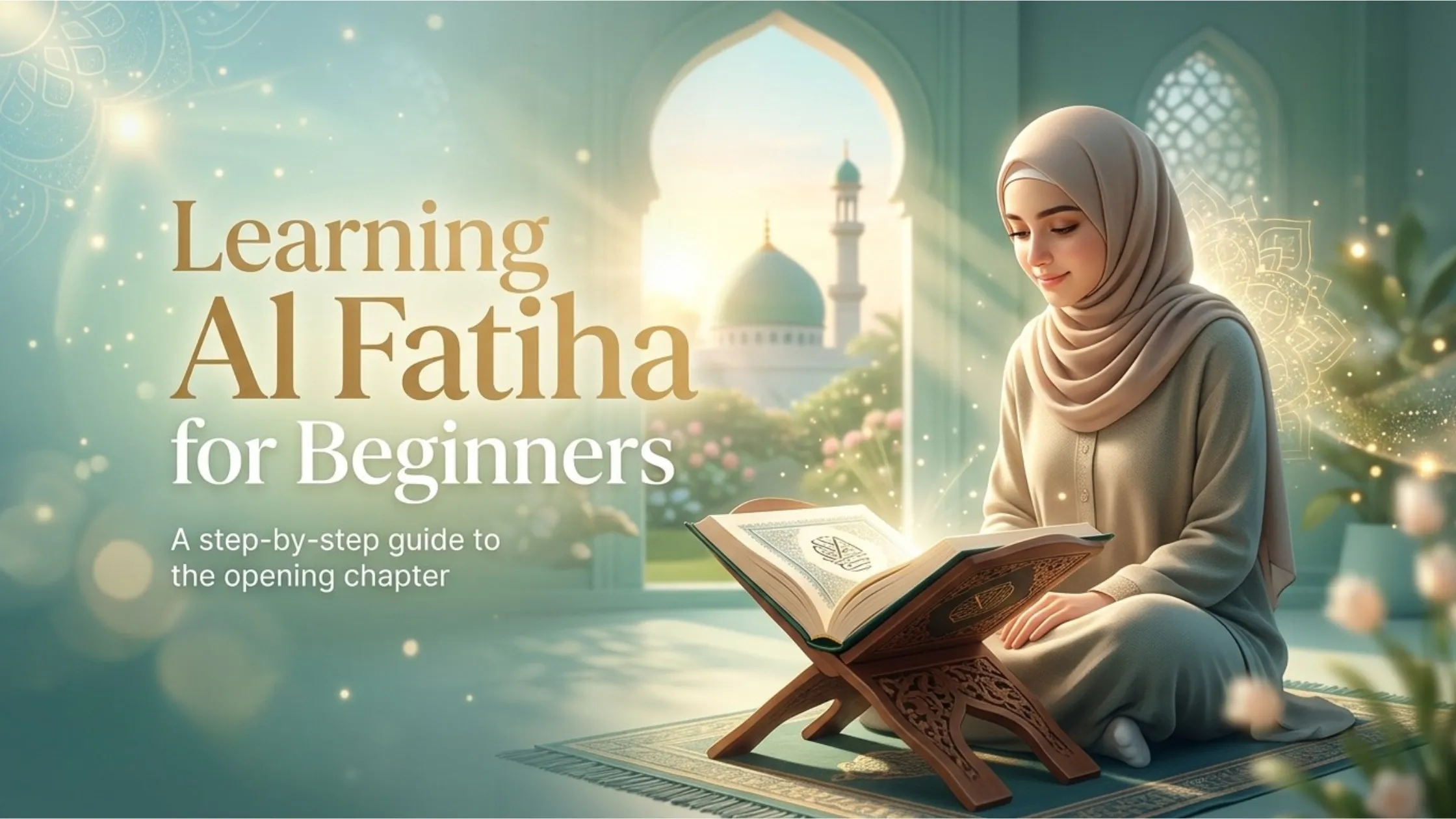 Learning Al Fatiha for Beginners (2)