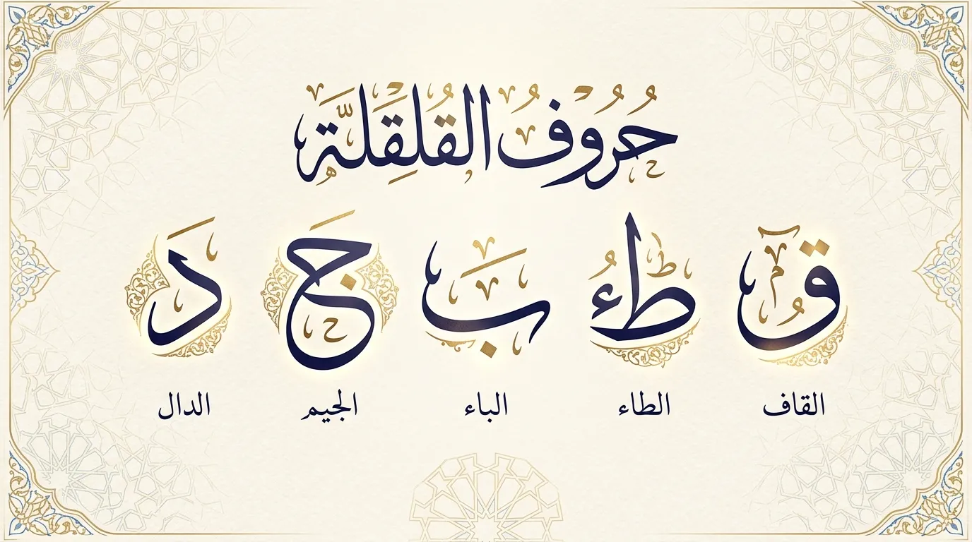 qalqalah letters in arabic 2