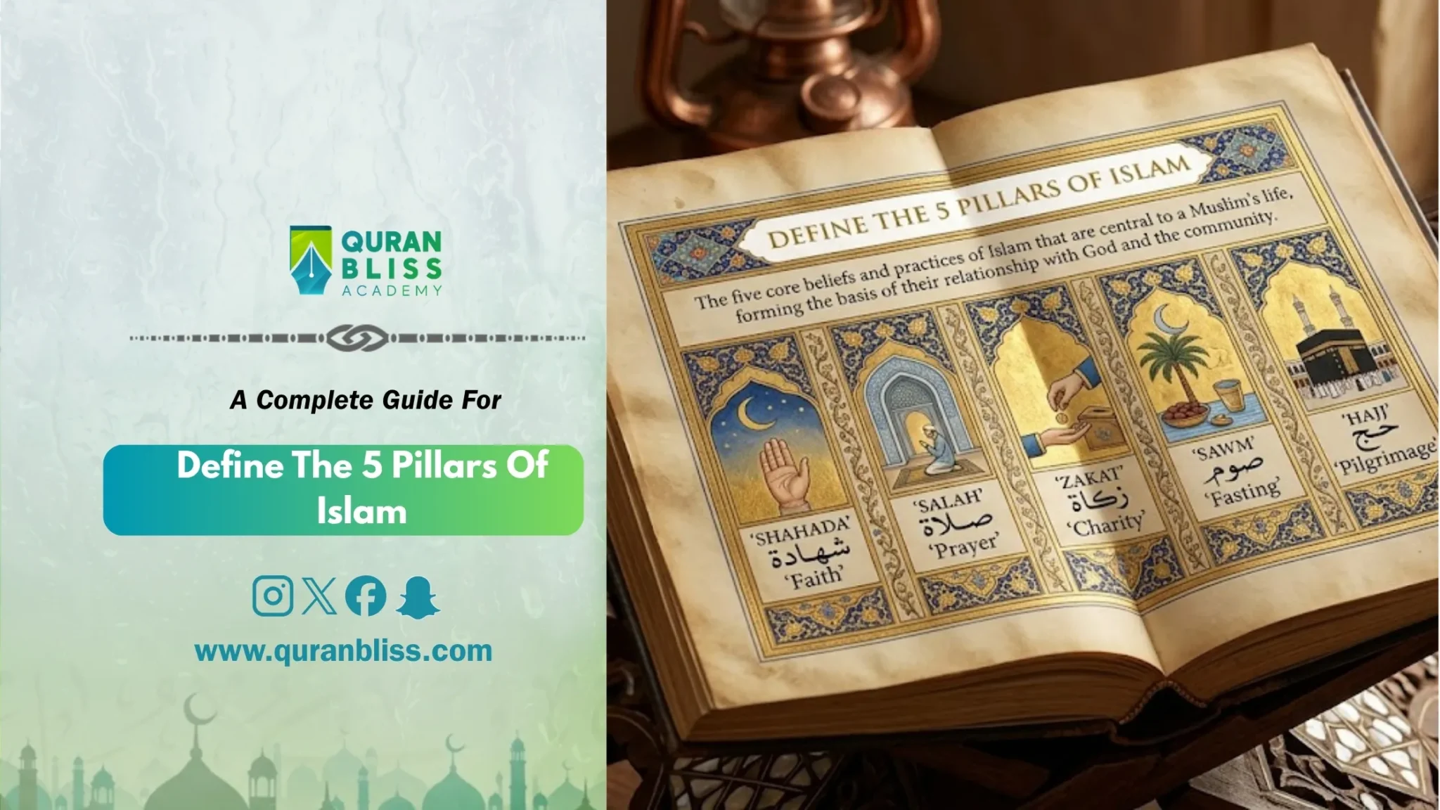 define the 5 pillars of islam