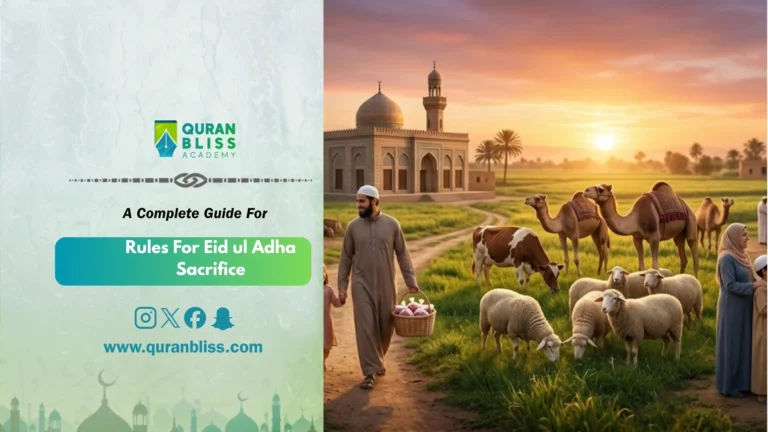 rules for eid ul adha sacrifice