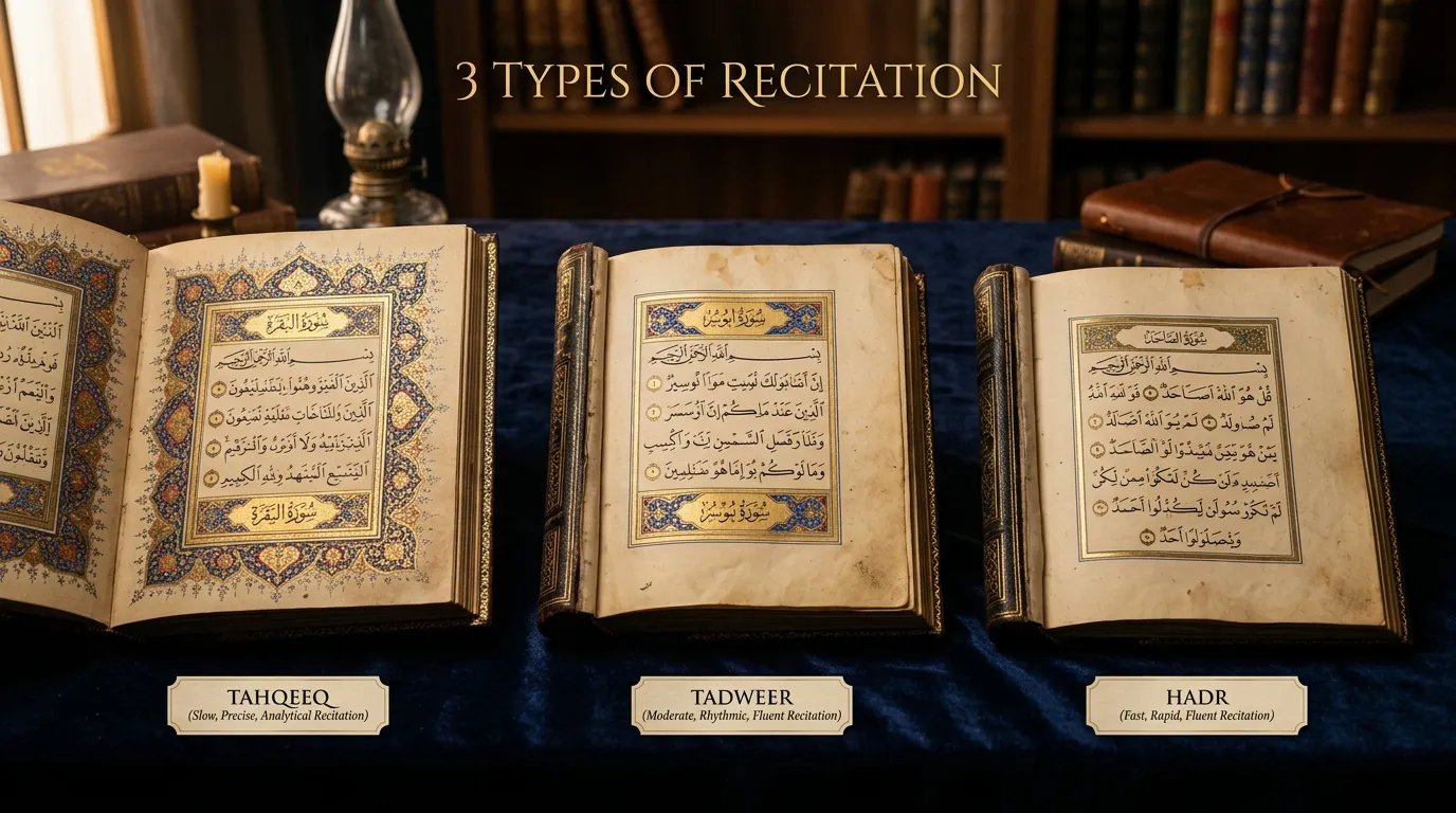 3 types of recitation 1