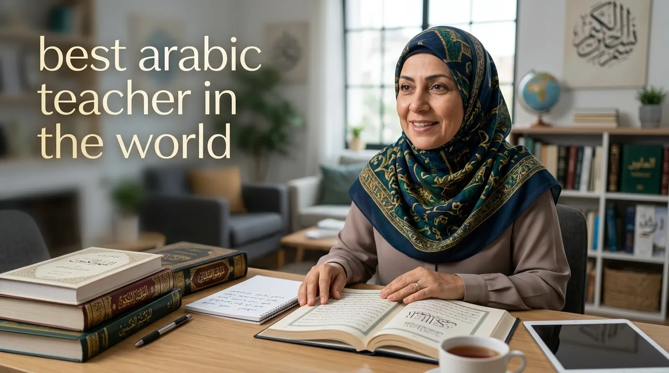 best arabic teacher in the world 1