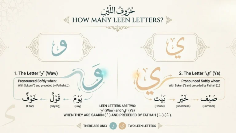 how many leen letters